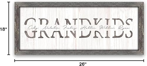 Vista 73 de Personal-Prints Arte personalizado para mamá y niños, personalizado con todos los nombres de los niños, regalo único y personalizado para el día