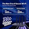 GL.iNet GL-AX1800 (Flint) WiFi 6 - Dual Band Gigabit Wireless Internet Router 5 x 1G Ethernet Ports Up to 120 Devices Amazing OpenVpn & Wireguard Speed WPA3 Security MU-MIMO 802.11ax