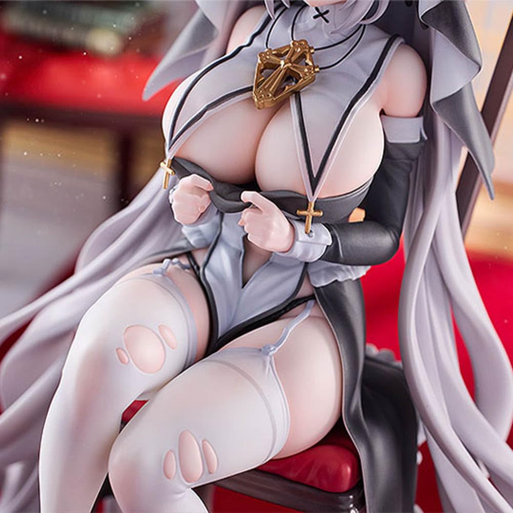 Zhongkaihua Alvina Chan Sister Ver. Figura de monja, 21 cm, colección