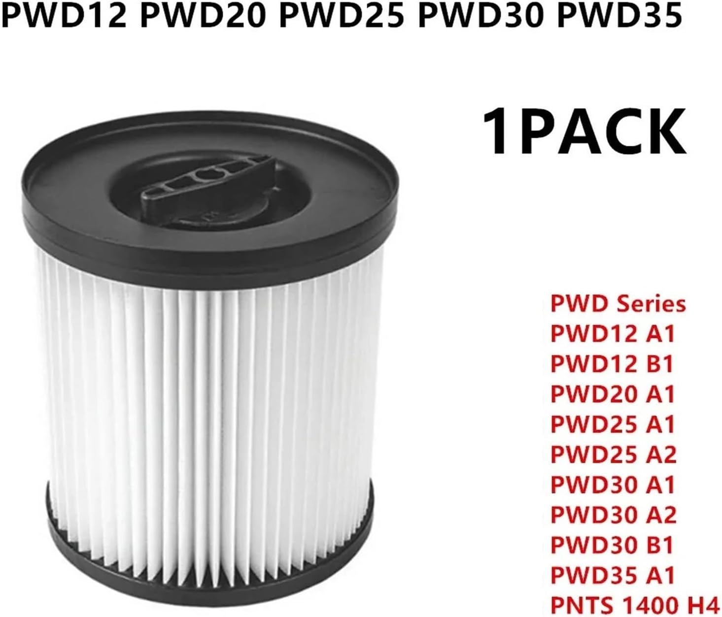 KAFTKO HEPA Filter with compatible models listed