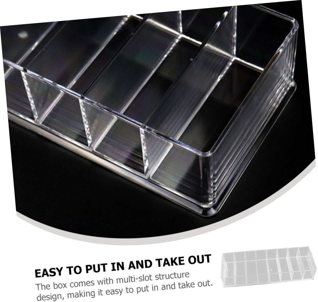 Hair Clipper Head Box Barber Shop Accessory Organizer Simple Storage Box
