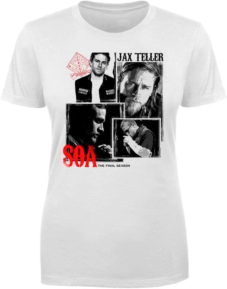 Jax Teller T-shirt SOA à manches courtes pour femme France Ubuy