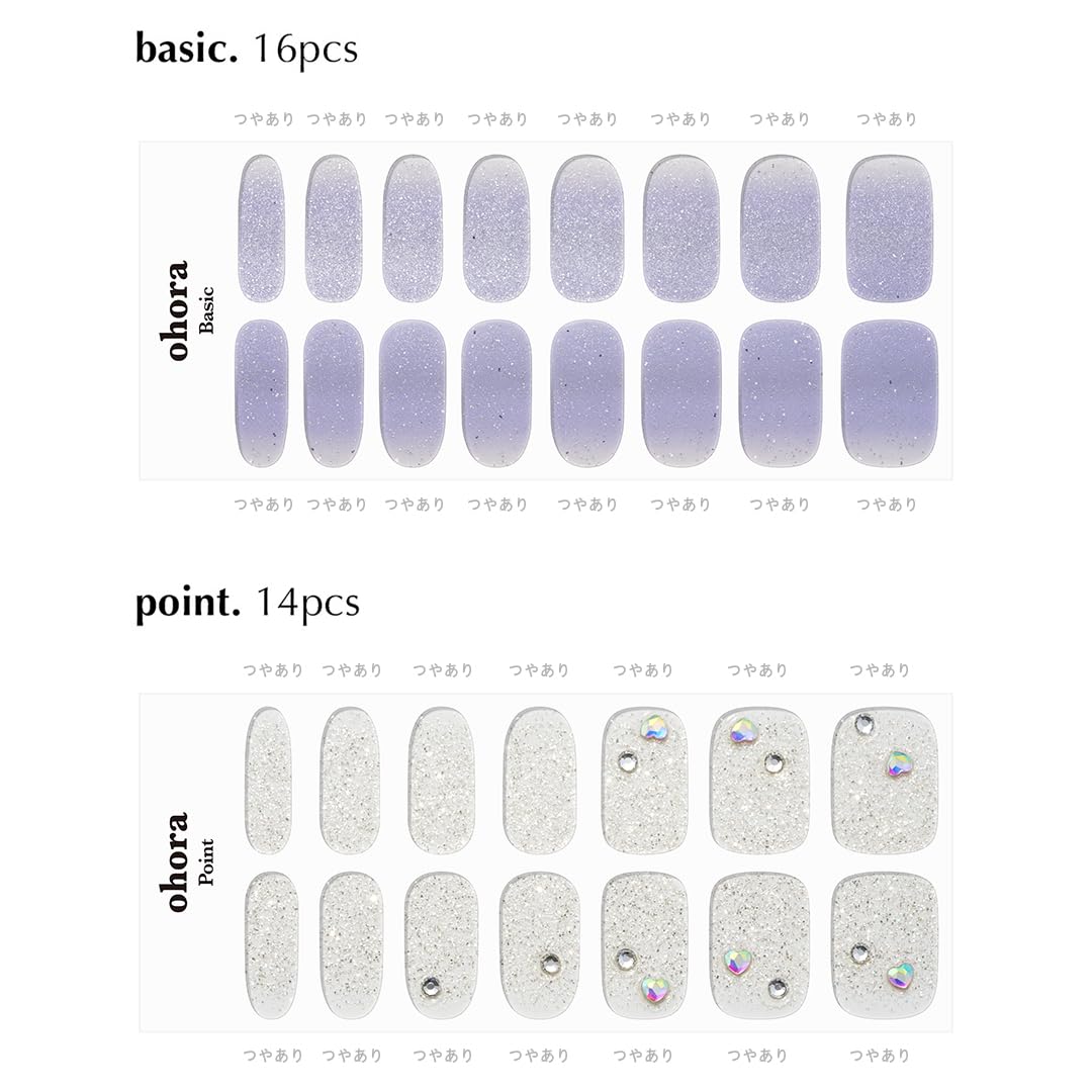 ジェルネイル・ネイルシール n. Amazon.co.jp: ohora Official NP-220: N Ice Queen/ohora Nail