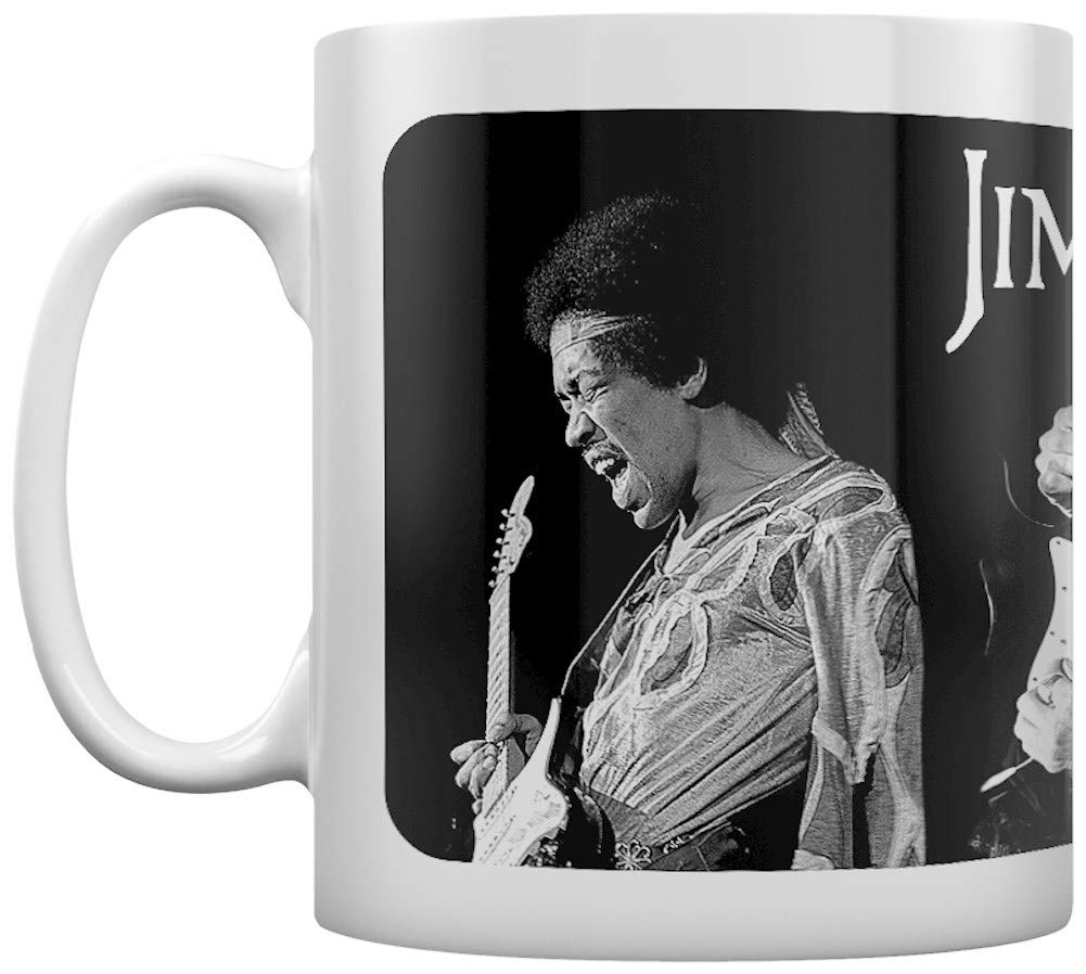 Pyramid White Jimi Hendrix (Triptych) Mug