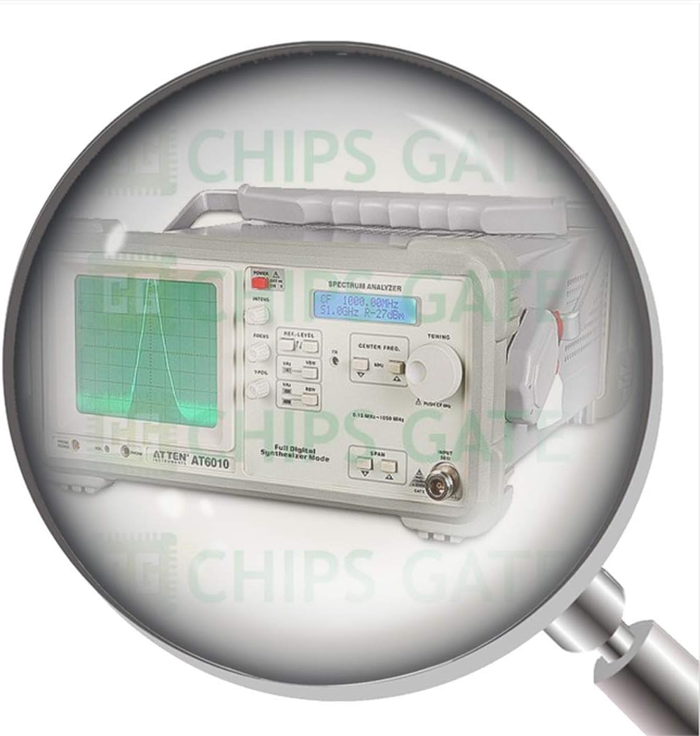1Pcs New Atten AT6010 Spectrum Analyzer 150 Khz to 1G Hz Tester Meter
