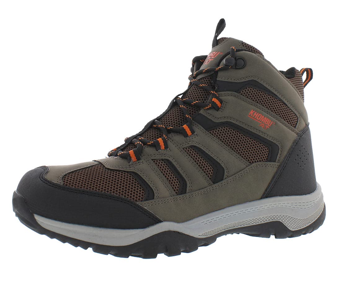 Khombu Mens Windrip Mid Waterproof Hiking Boots Multi Terrain Lugs