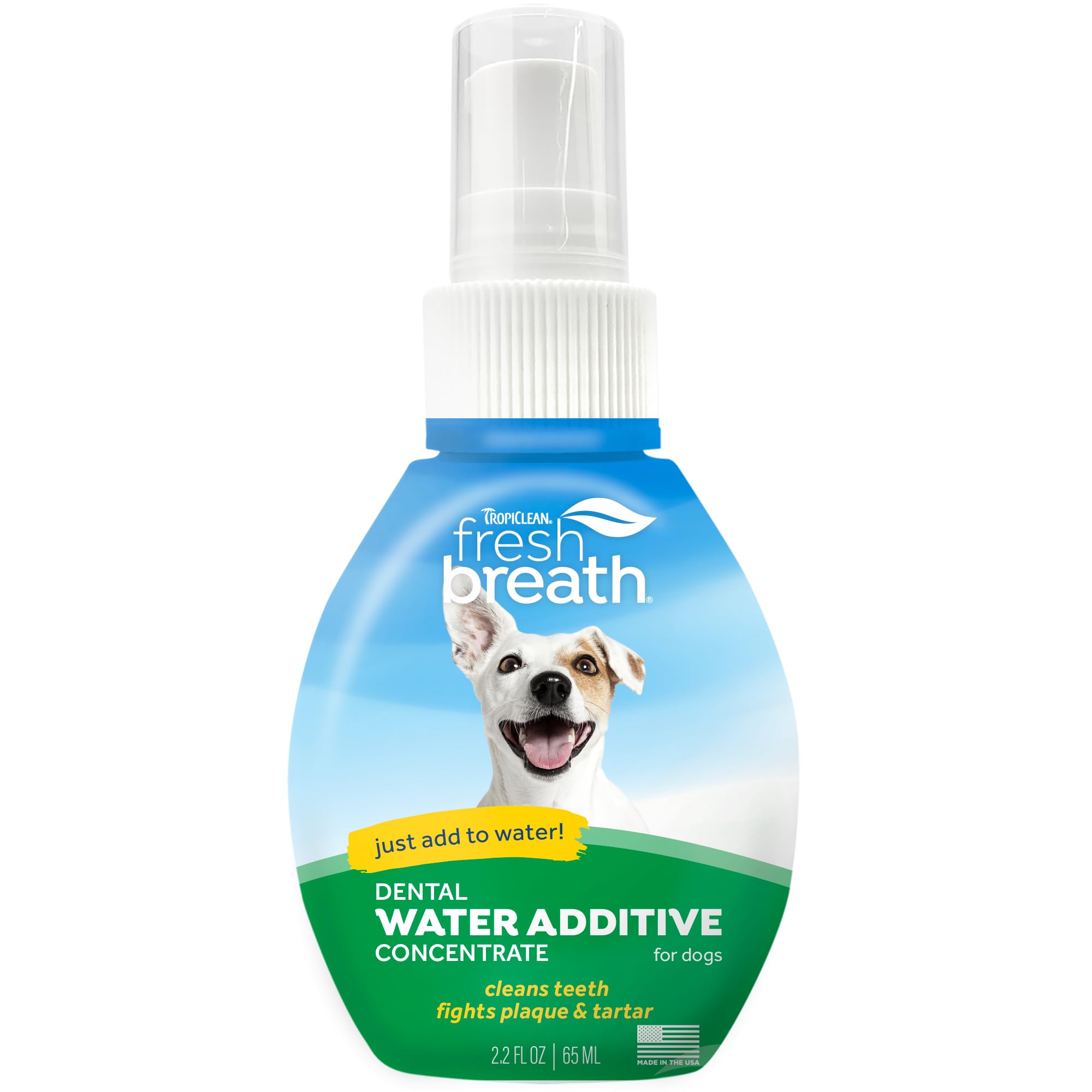 TropiClean Fresh Breath Water Additive Concentrate for Dogs