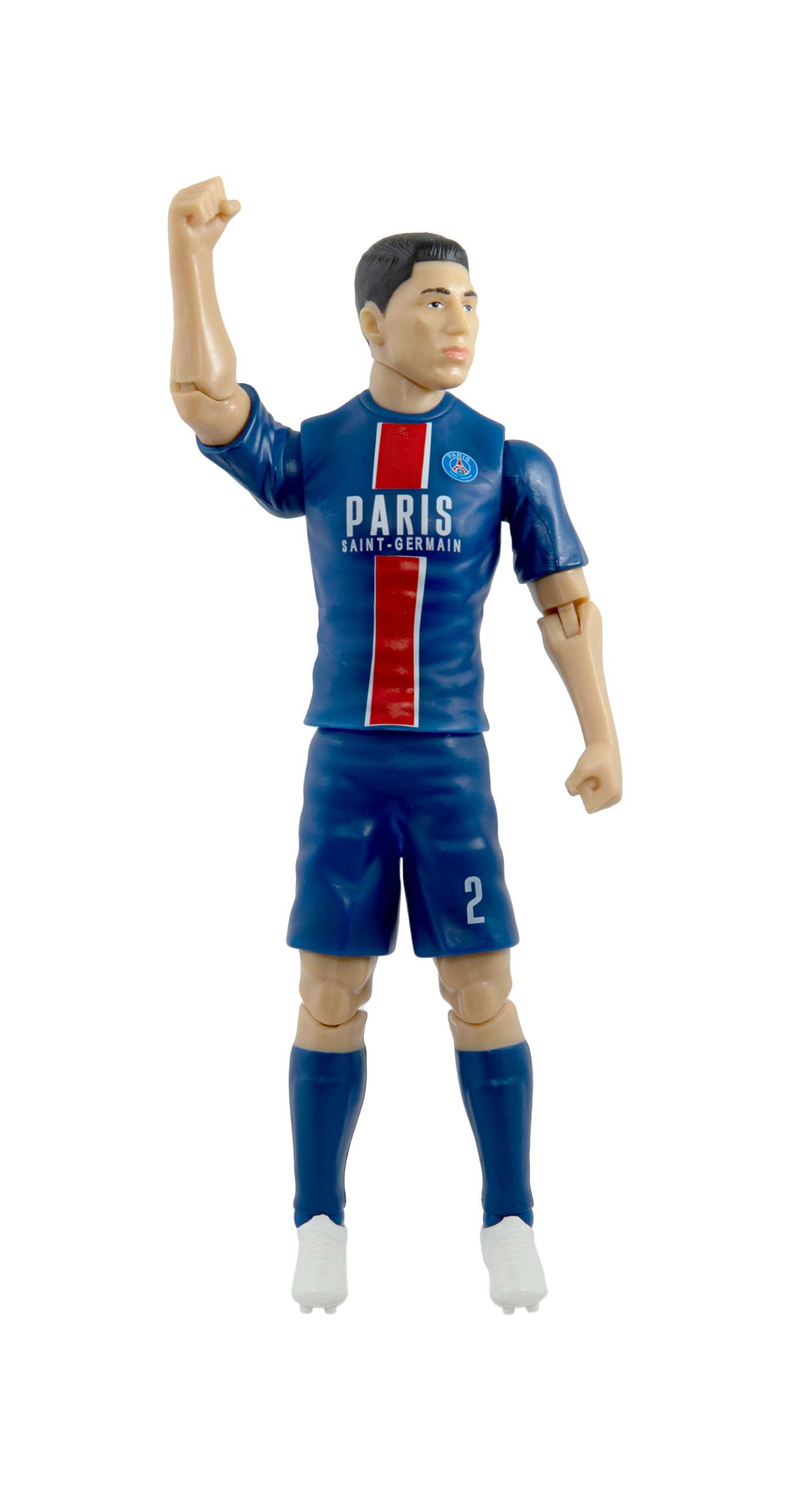 Sockers Banbo Toys Paris Saint-Germain Achraf Hakimi Figurine de Football à Collectionner 20,3 cm