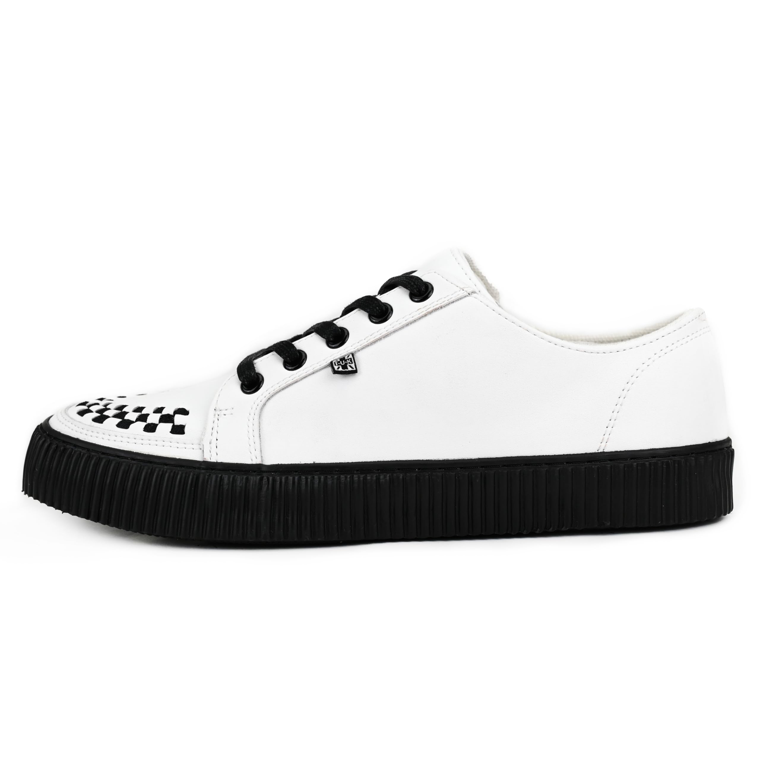 T.U.K. Ribbed Sole Sneaker - Modeschuhe für Männer und Frauen - Skate, Punk, Rock und Gothic Style aus Leder, Wildleder und Canvas