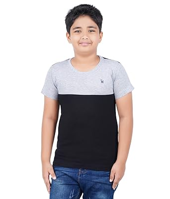 kiddeo Boys Halfsleeve T-Shirts(Pack of 1)(A)