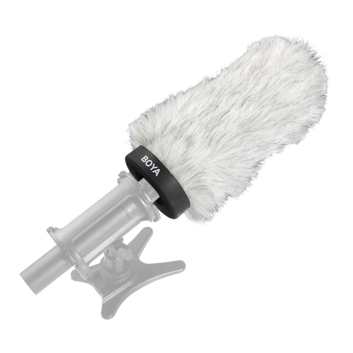 BOYA BY-P160 Furry Outdoor Interview Windshield Muff for Shotgun Capacitor Microphones (Inside Depth 6.4")