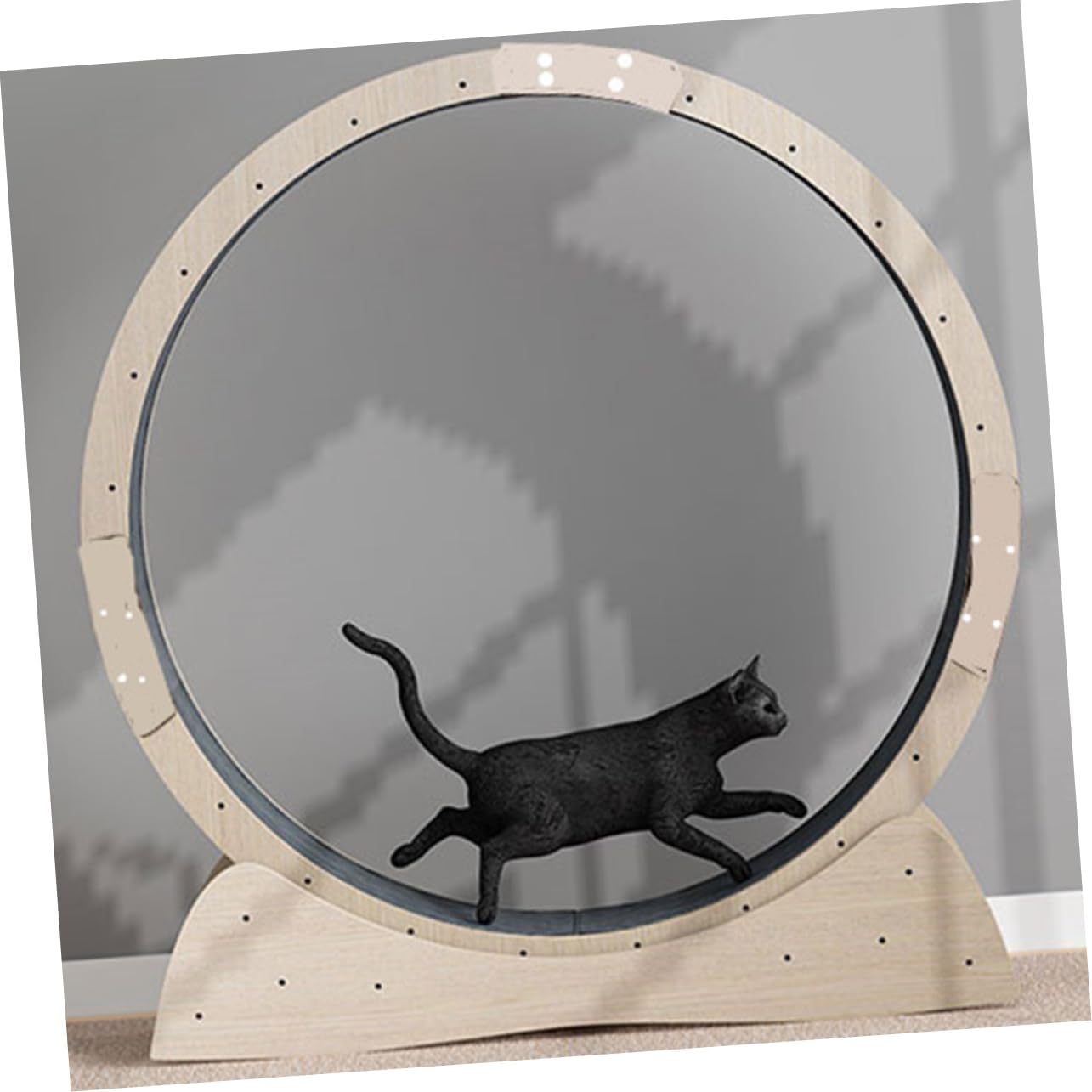 Replacement Running Wheel Mat for Cats Multipurpose Scratch Pad Exercise Wheel Accessory Easy Installation for Indoor Play Cat Scratching Board