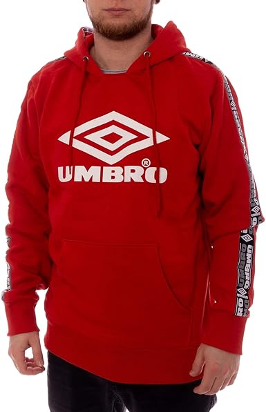 Umbro Sudadera con capucha, talla XS, color rojo: Amazon.es: Ropa