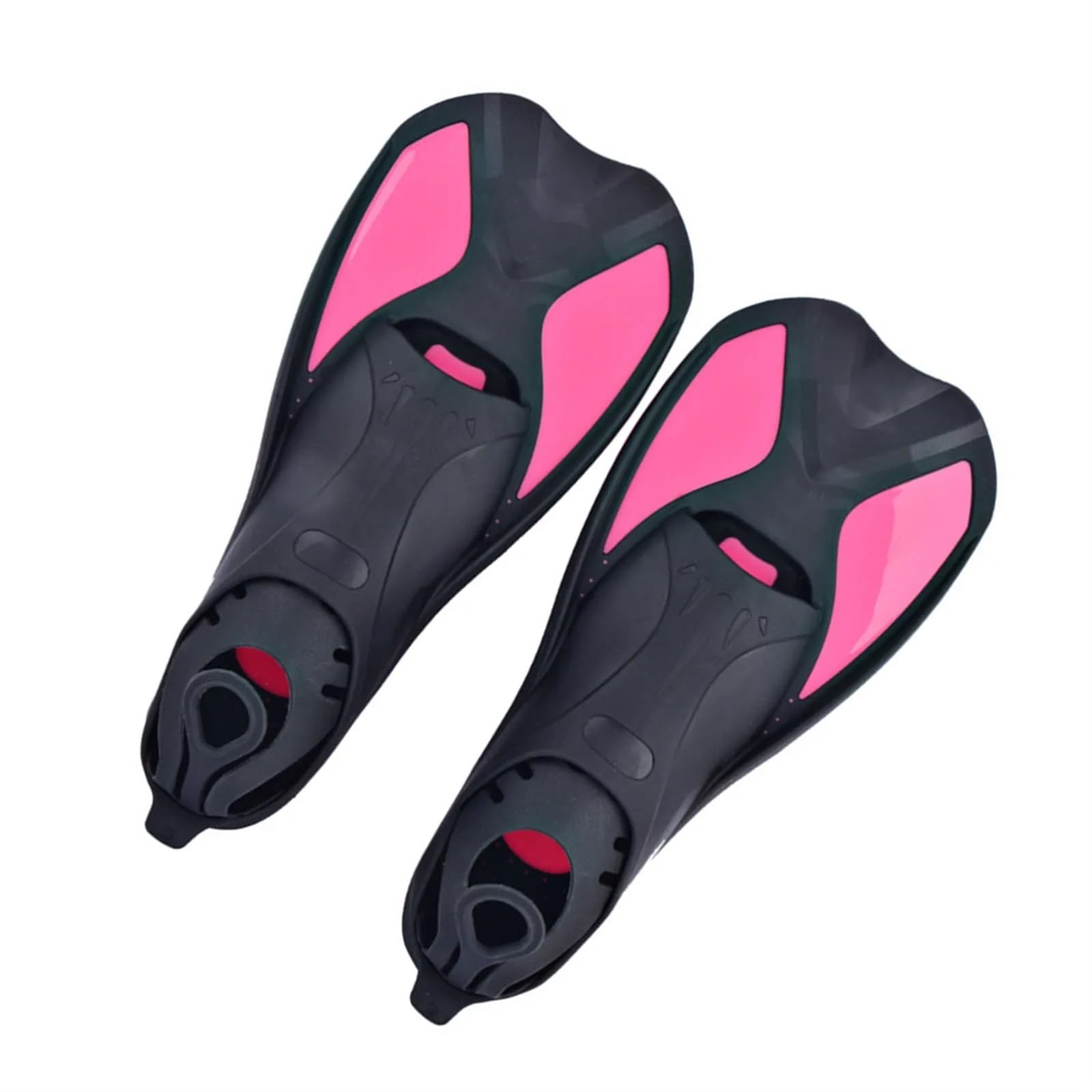 Aletas Buceo Aletas de natación Cortas for esnórquel, tamaño Ajustable, cómodas de Usar, Aletas de natación Cortas y Flexibles, Equipo de esnórquel Profesional Aletas De Buceo(XS)