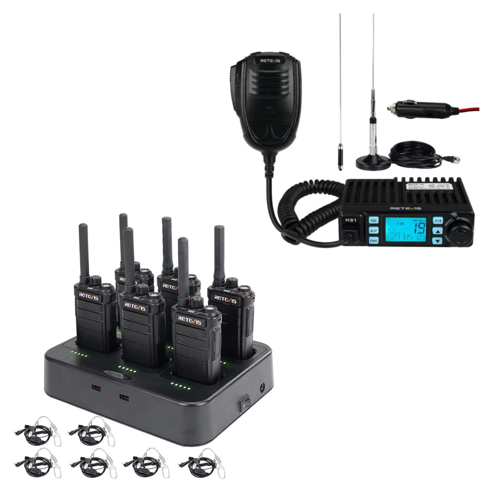 Amazon.com: Retevis RB26 Walkie Talkie Long Range, GMRS Radio with