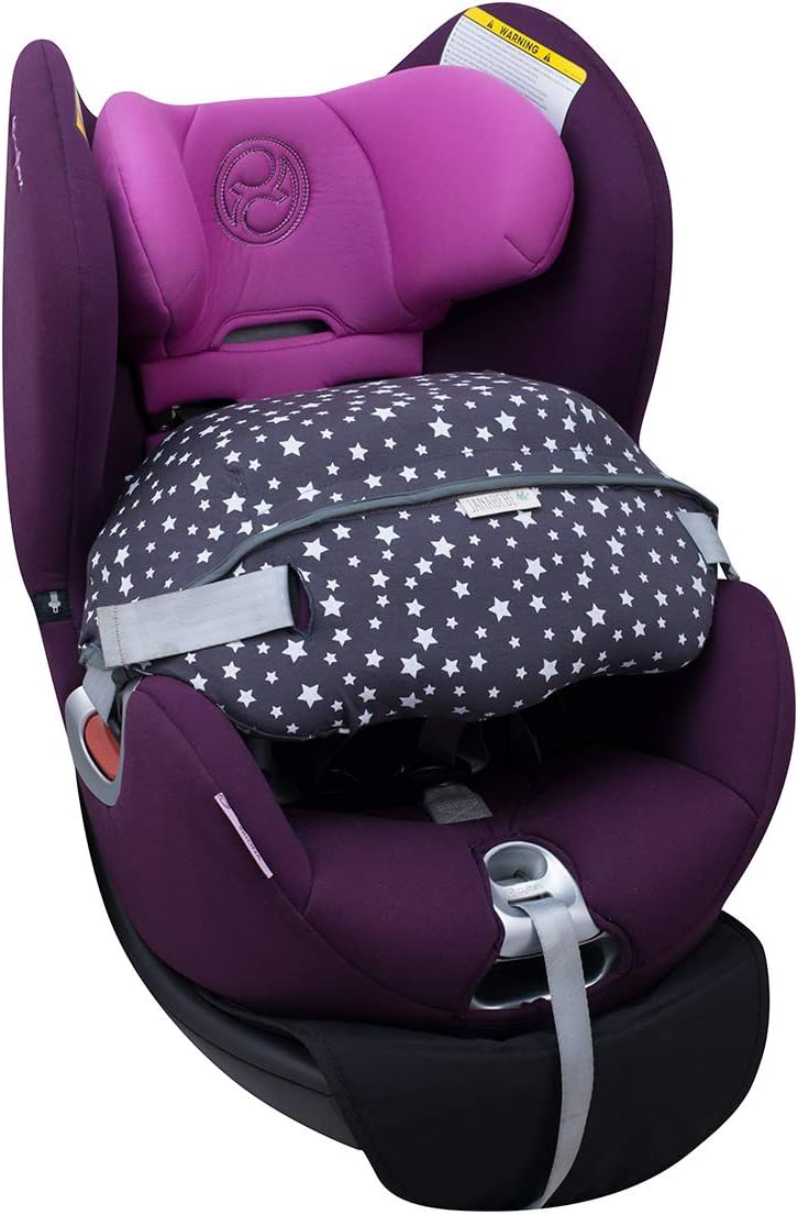 JYOKO KIDS Cover liner accessory for car seat made cotton compatible with Cybex Gold Sirona - M2 i-Size (Winter Sky) - Image 3