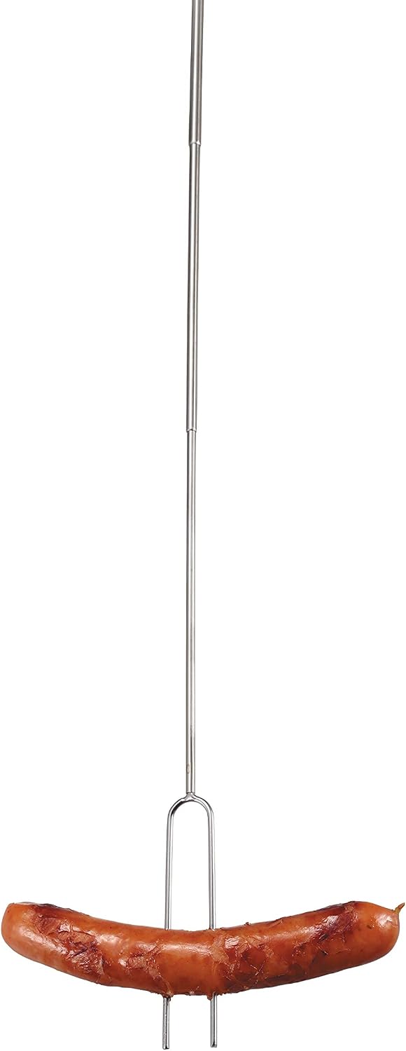 kyaputensutaggu (Captain Stag) BBQ Slide Fork Telescopic Total length about 320 ~ 815 mm Stainless Steel UG – 3259