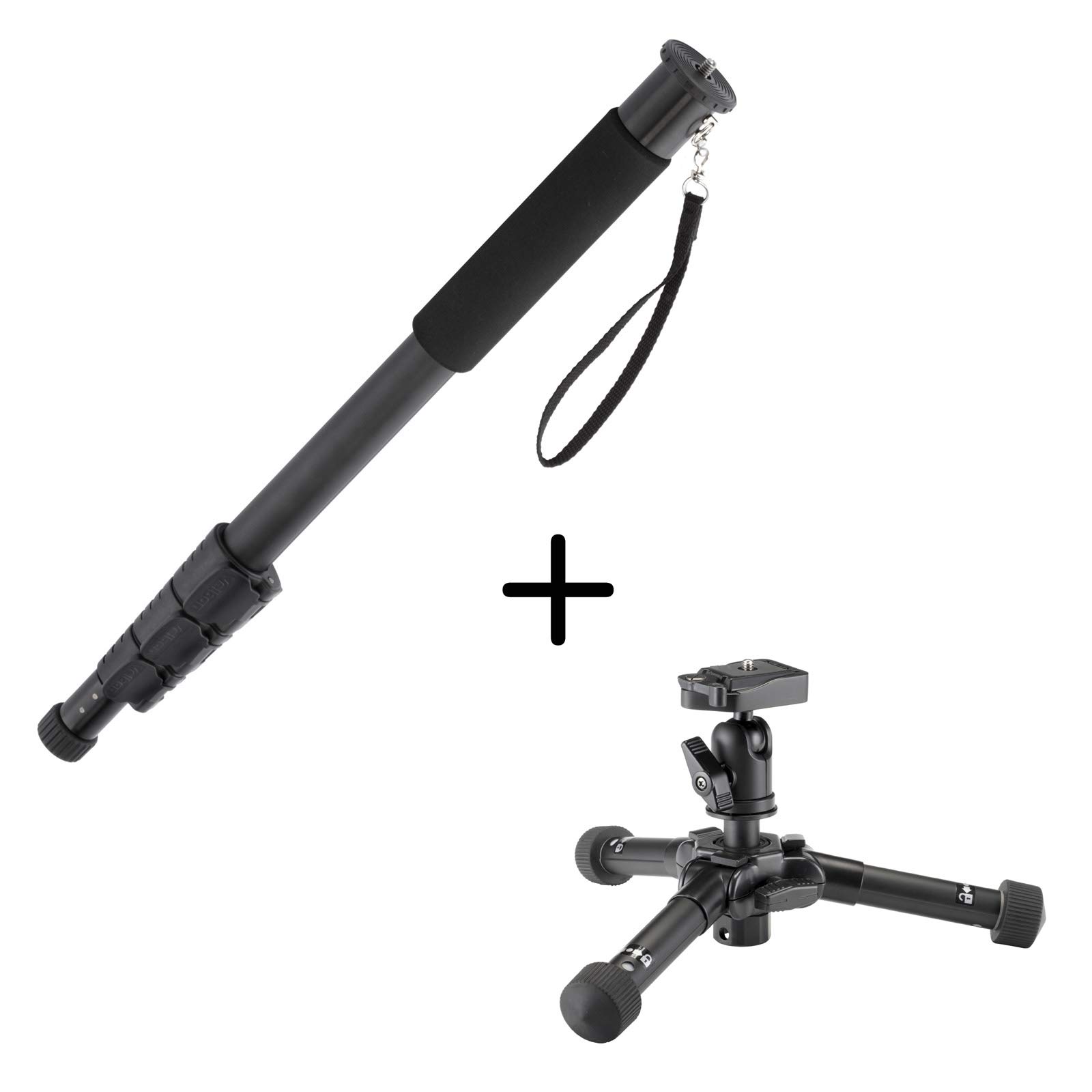 Velbon 一脚　自由雲台付き Velbon（ベルボン） 一脚 CPUP-5 ブルー - ハクバ写真産業