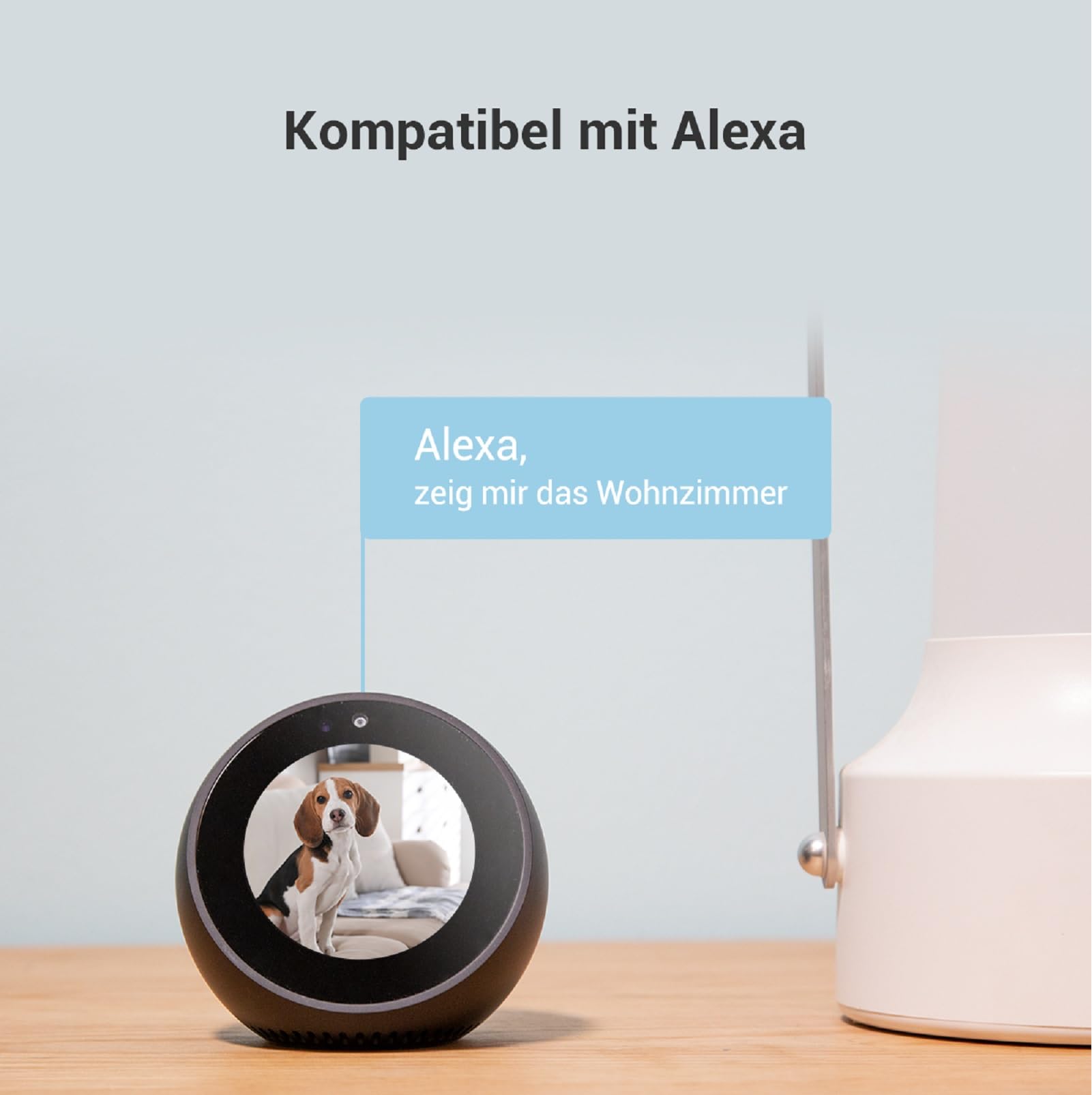 EZVIZ 1080P WLAN IP Kamera, Überwachungskamera Innen mit Zwei-Wege-Audio, Magnetfuß für einfache Installation, Bewegungserkennung, IR Nachtsicht zu 12m, Babyphone kompatibel mit Alexa, C1C 2 Set