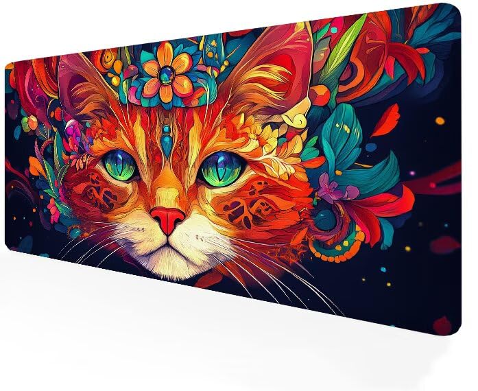 Tapis souris XXL imperméable pour éviter les glissements de clavier