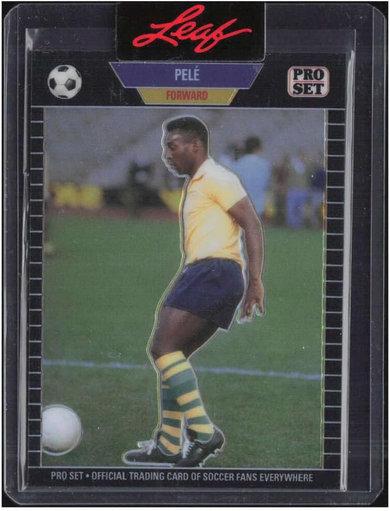 PELE SP 2023 Leaf Metal 7/49 Black Pro Set #PSG-42 NM-MT Soccer World Cup