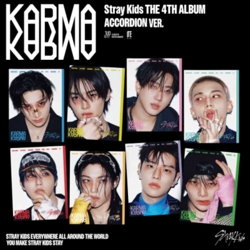 straykids KARMA 新品未開封 アコーディオン盤 コンプセット straykids KARMA アコーディオンver. コンプセット スンミン