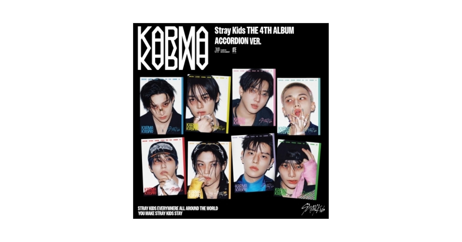 SKZ, STRAY KIDS, SKZ - STRAY KIDS - KARMA. 4TH ALBUM