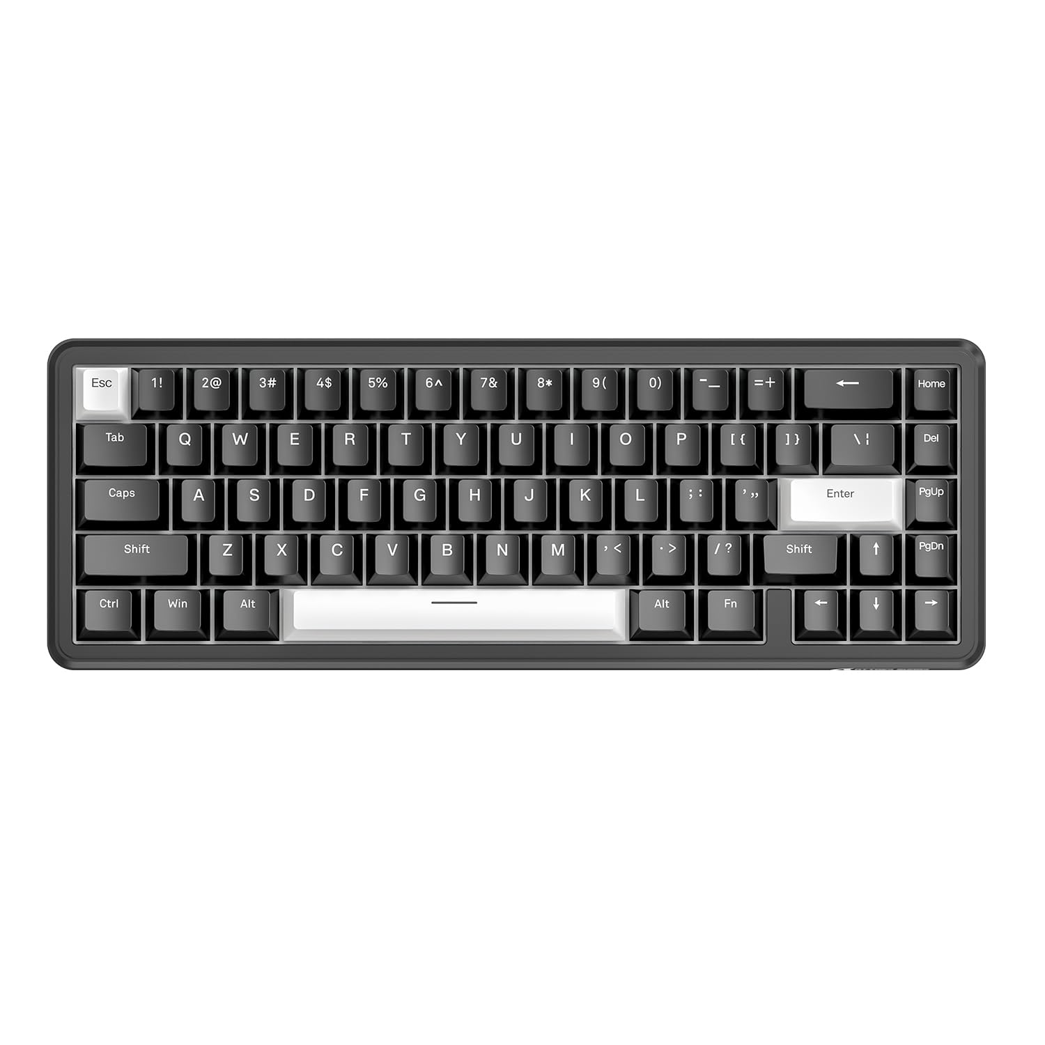 ATTACK SHARK X65 HE Wired Rapid Trigger Magnetic Switch 65% Mechanical Gaming Keyboard, Hall Effect Top Mounted RGB Hot Swap,Adjustable Actuation,8KHZ