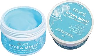 Sleep Mask with Hyaluronic Acid &Vitamin E - Overnight Hydrating Face Mask for Dry Skin, Moisturizing & Night Mask,Non-Greasy Formula10.6 Oz