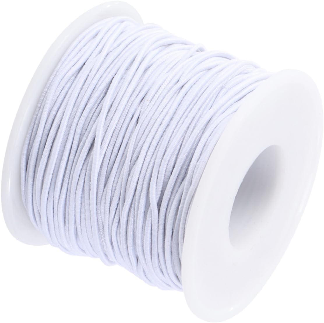 Homoyoyo 3sets 2 Roll DIY Elastic Thread Rope of Sturdy Stretchy Beading Cord for Bracelet Jewelry Making for Crafts and Vibrant Projects White 2roll*3