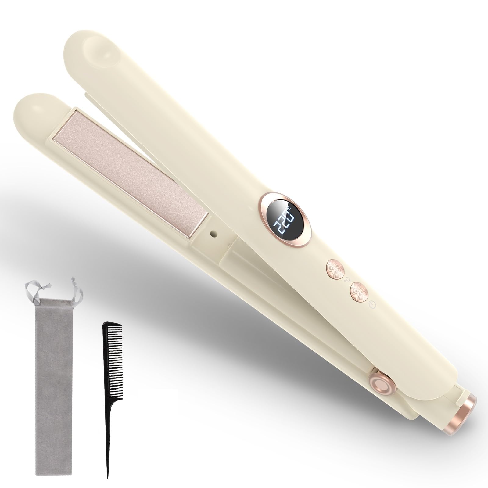 Amazon | Glorlummi ヘアアイロン コードレス コードレスヘアアイロン