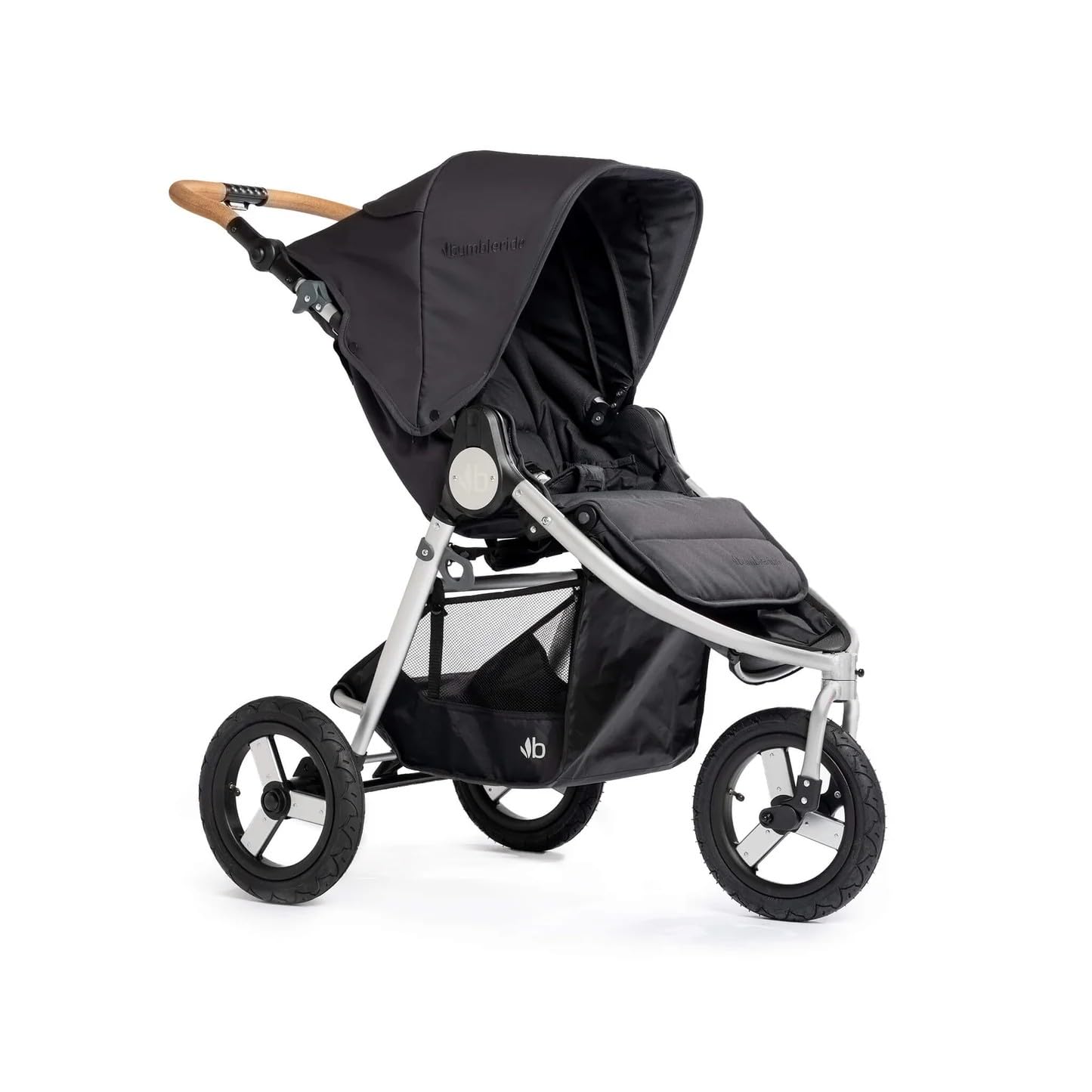 Bumbleride Indie All-Terrain Baby Stroller - Lightweight Newborn-Safe Stroller with Full Suspension, Air-Filled Tires, Car Seat Compatible - Dusk
