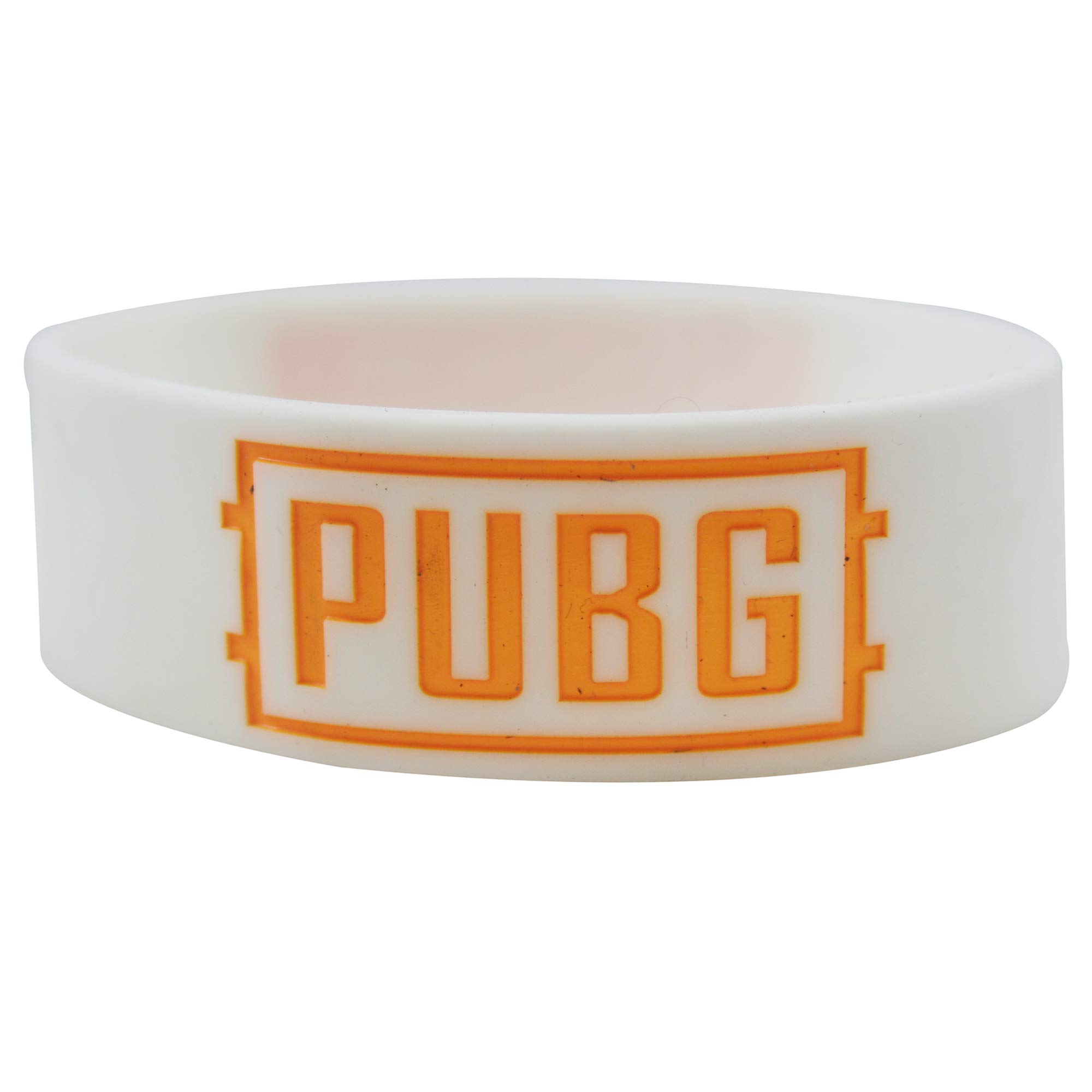 Jashan AccessoriesJashan Accessories PUBG White Silicon Wrist Band for Men Women and Boys Pack of 1