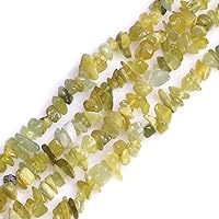 Vista 7 de GEM-inside Sarta de cuentas de gemas de 86 cm para fabricación de joyas.