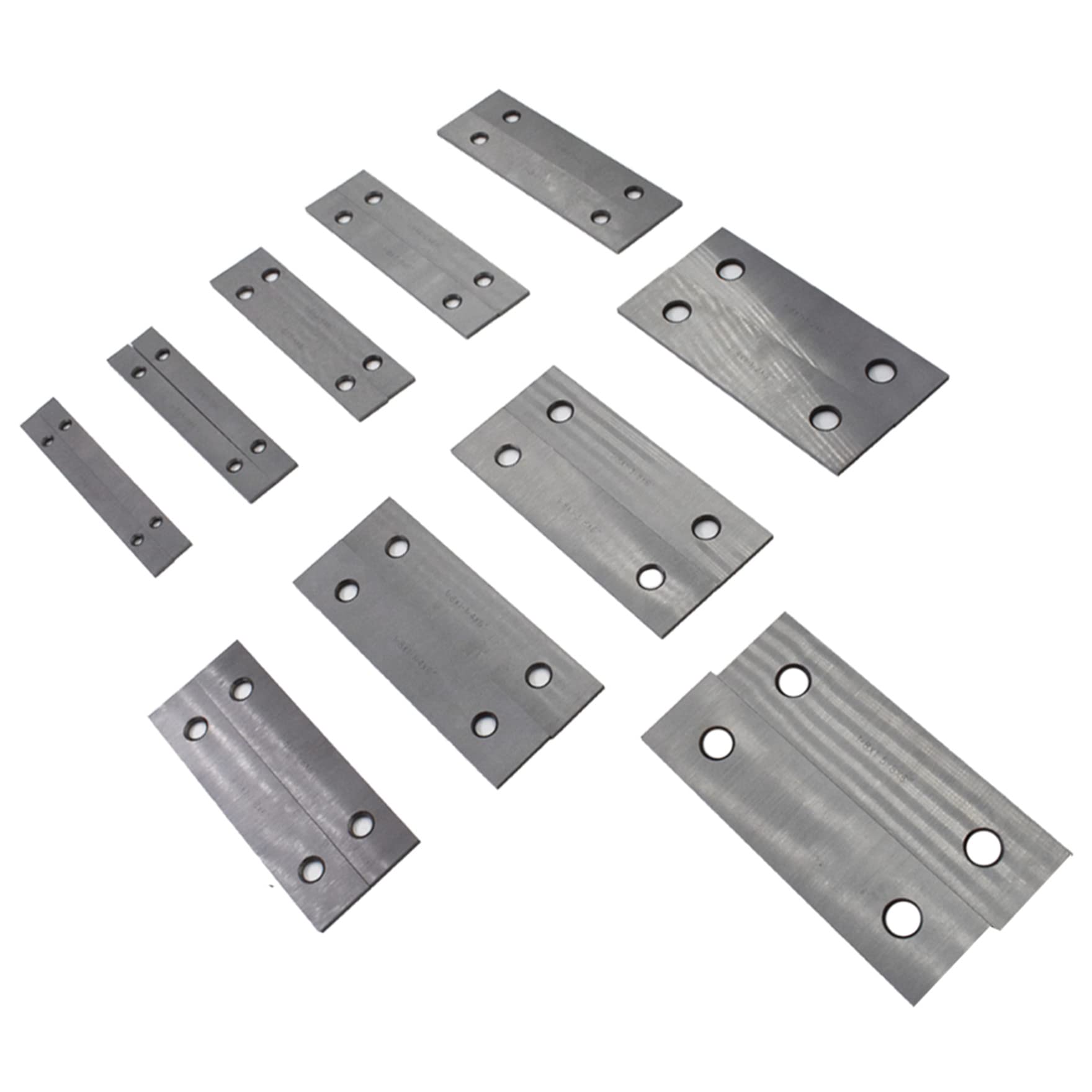 waltyotur1/8 x 6 Steel Parallel Set for Milling Jobs and Other Projects Parallel Blocks Machinist 10 Pairs