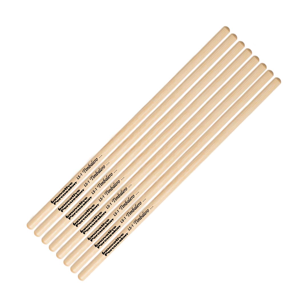 Innovador estándar de percusión, paquete de 4 pares de palillos Timbale (LS1)
