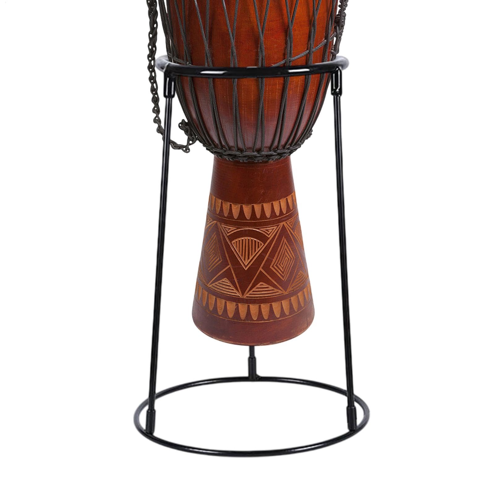 Stand de sol, support de tambour africain,Support de tambour polyvalent réglable - Support permanent de percussion, support d'instrument stable pour la maison, studio