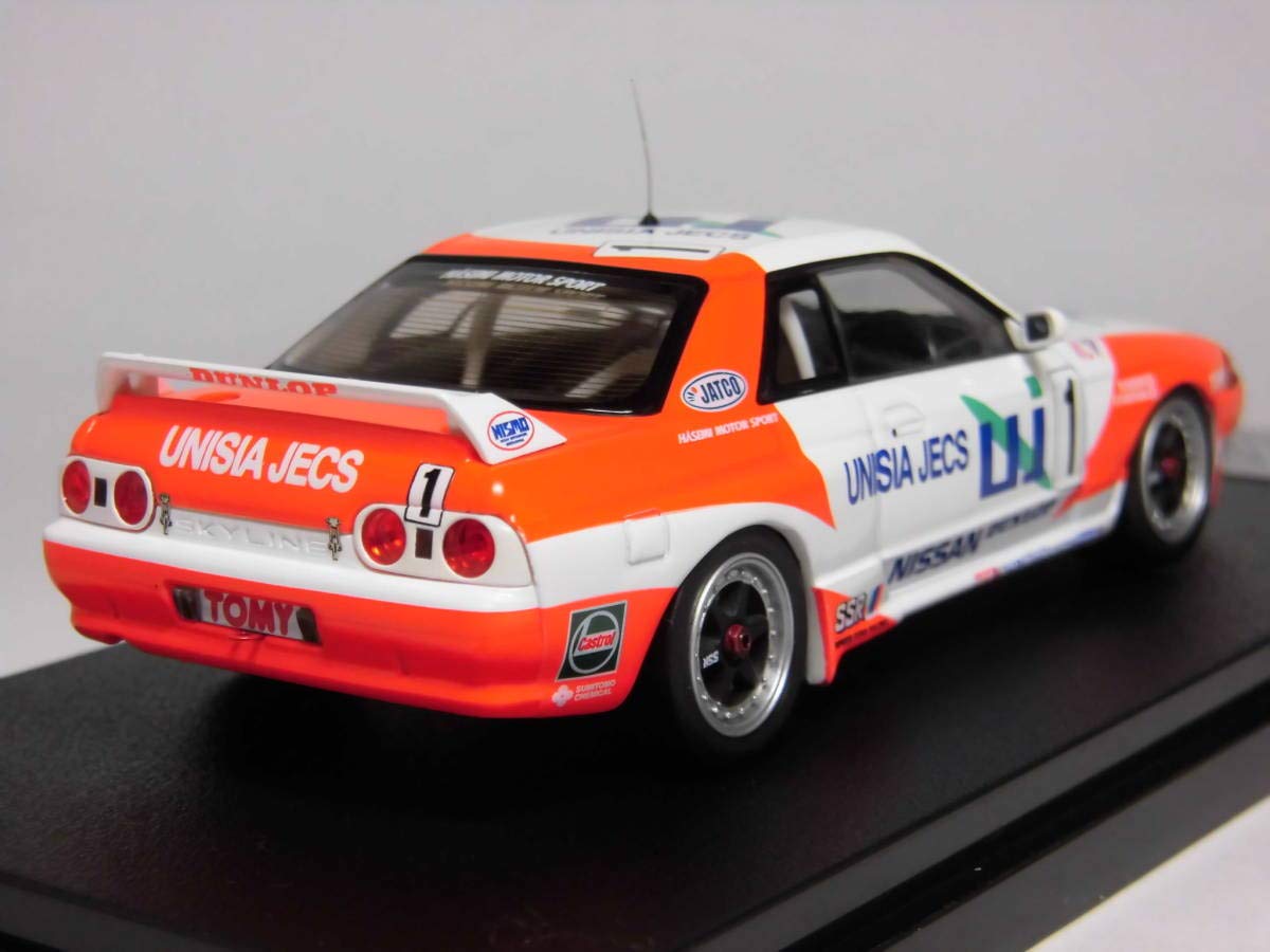 Amazon | hpi 1/43 UNISIA JECS スカイライン GT-R BNR32 JTC 1993 