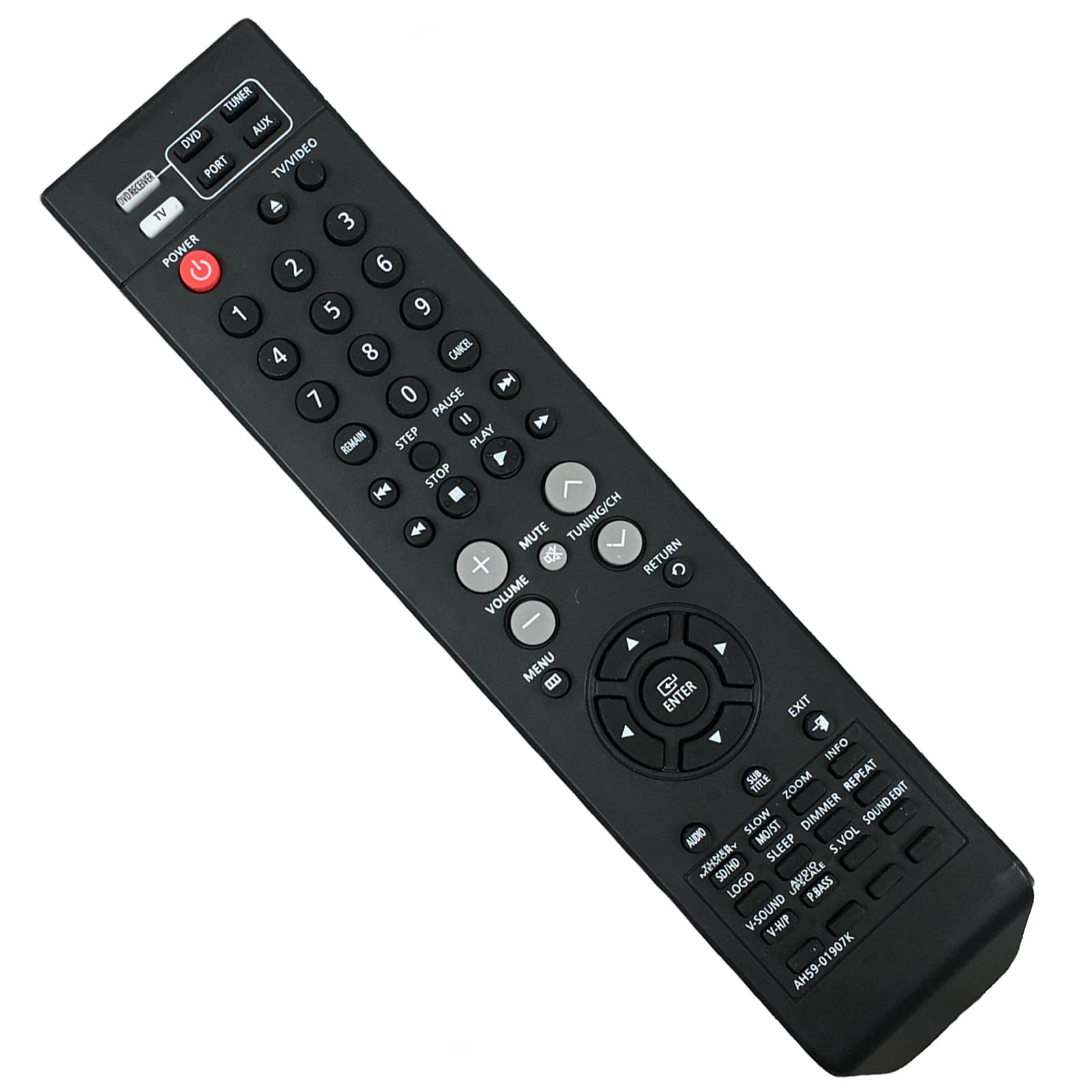 Replacement Remote Control Replaced AH59-01907K AH59-01907P AH59-01907F AH59-01907B Fit for Samsung TV DVD Audio Home Theater System HTX710 HTX710T HTX710T/XAA HTX710X