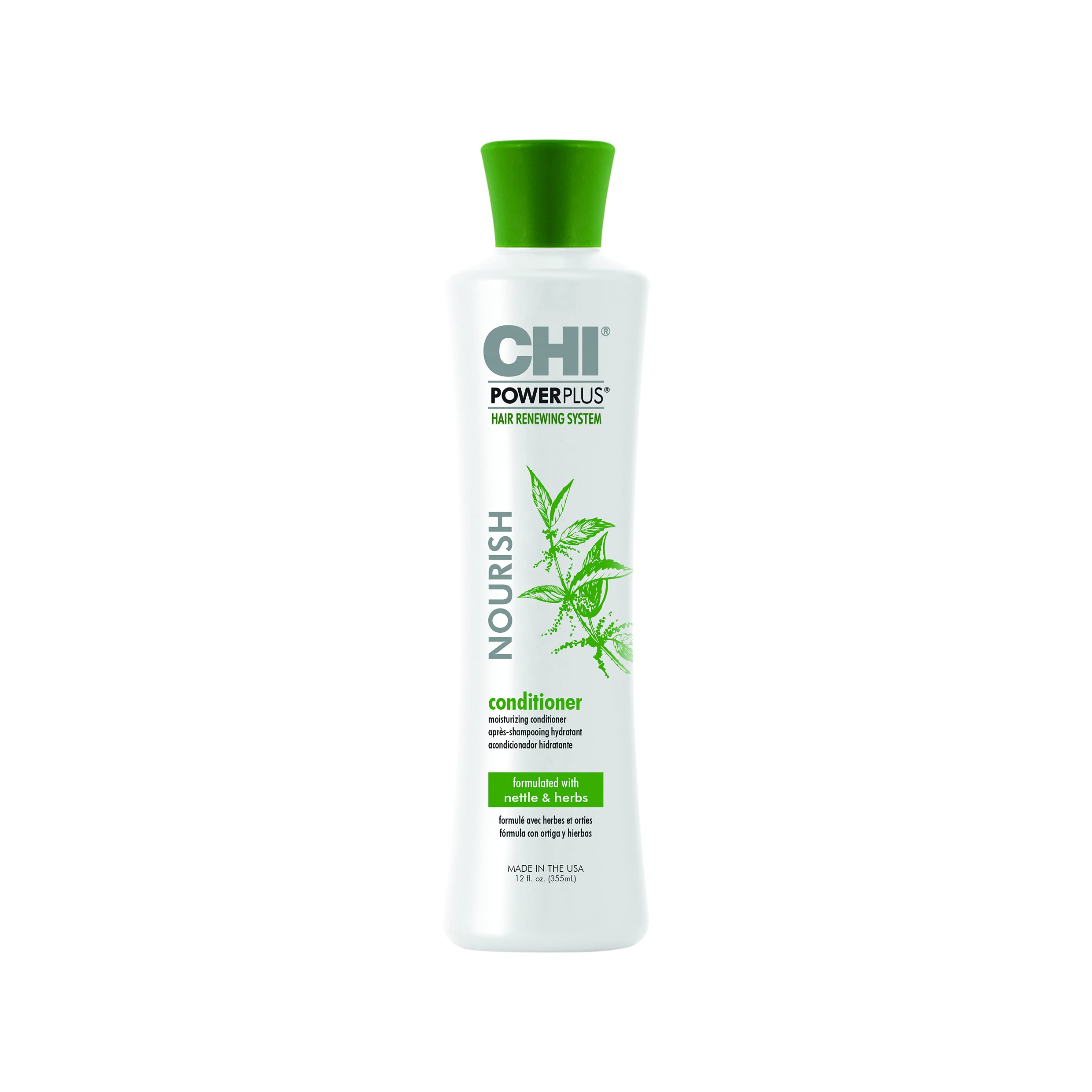 CHIPower Plus Nourish Conditioner, 355 ml[Amazon-developed Certification] Compact by Design