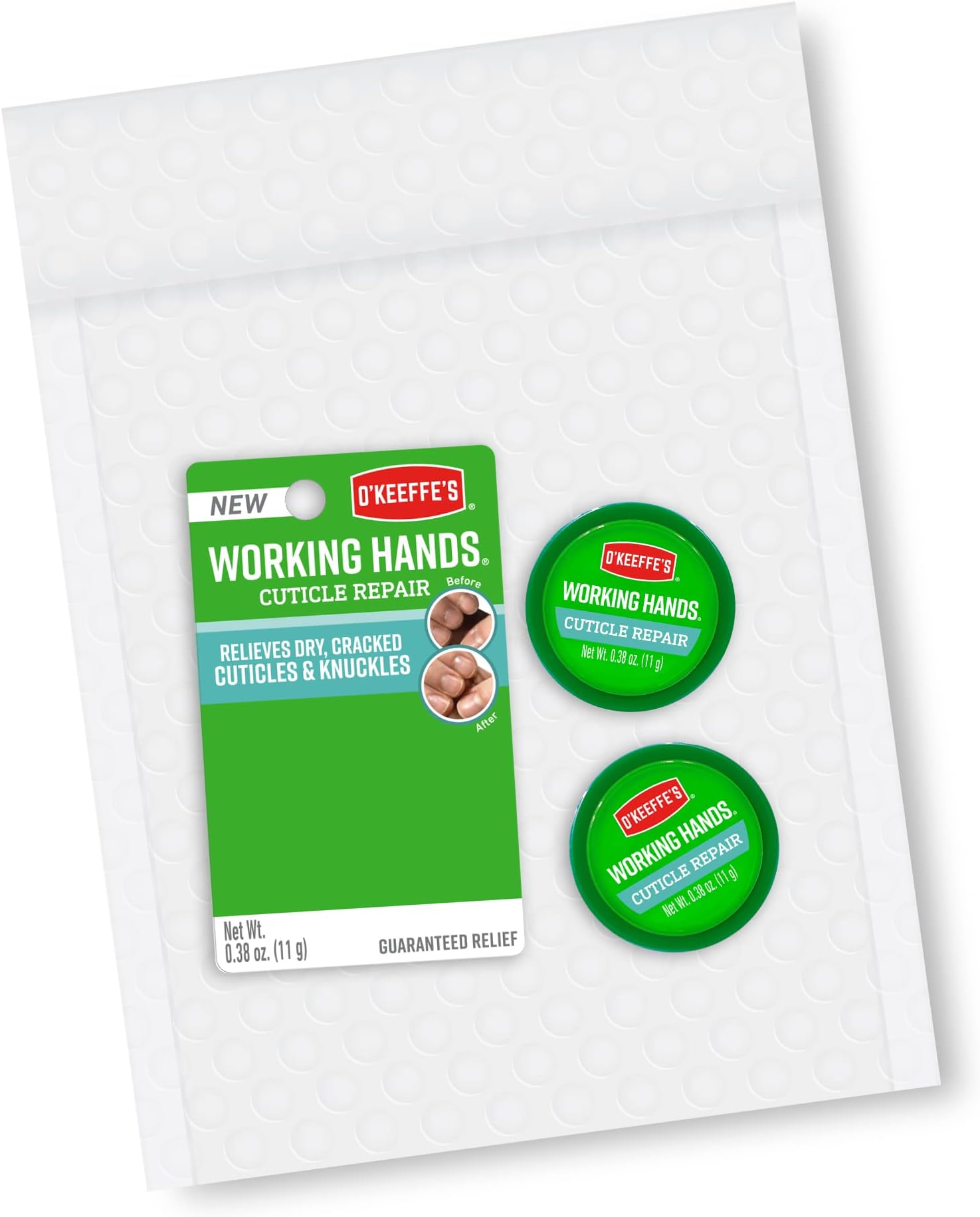 O'Keeffe's Working Hands Cuticle Repair, Relieves Dry, Cracked Cuticles & Knuckles