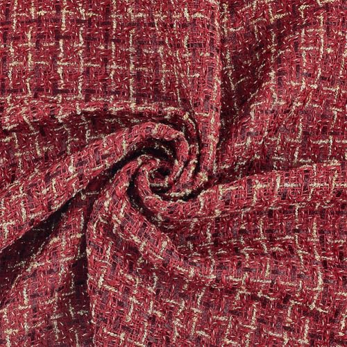 CABODYALS Tela A Cuadros Rojos de 150cm Tela Escocesa de Cuadros Vichys Tela de Cuadros Navideños de Búfalo Tela Acolchada para Coser Hacer Bolsos Navideños Manualidades Decoración Del Hogar Ropa Mant