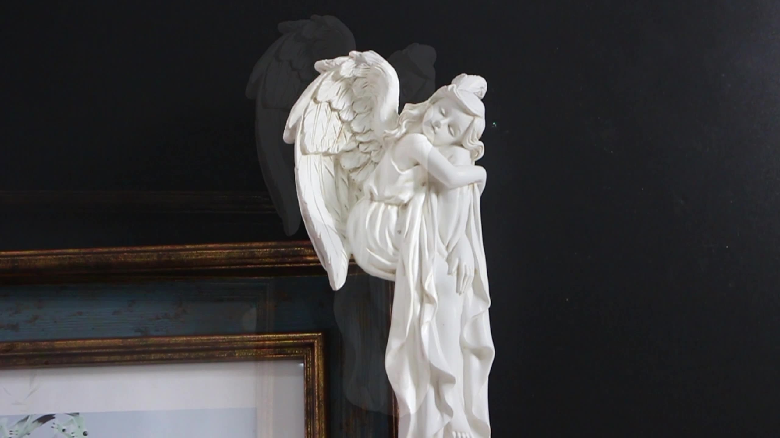 Estatua de Ángel Durmiente de Resina 16 cm miniatura 7