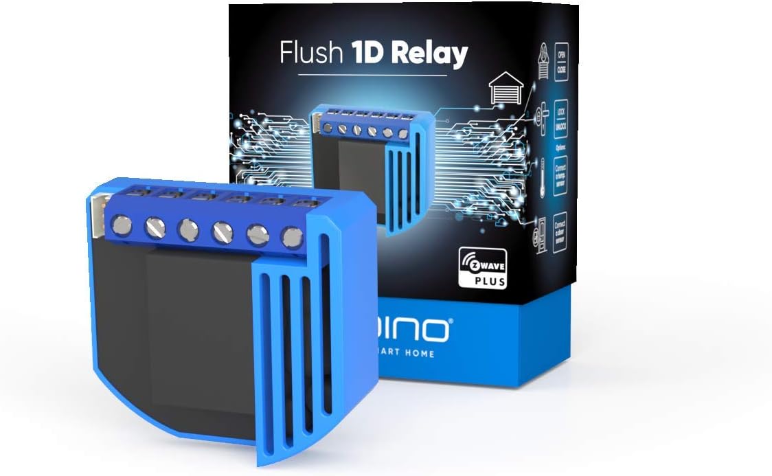Qubino ZMNHND1 Flush 1D Dry Contact Z-Wave module for Smart Home