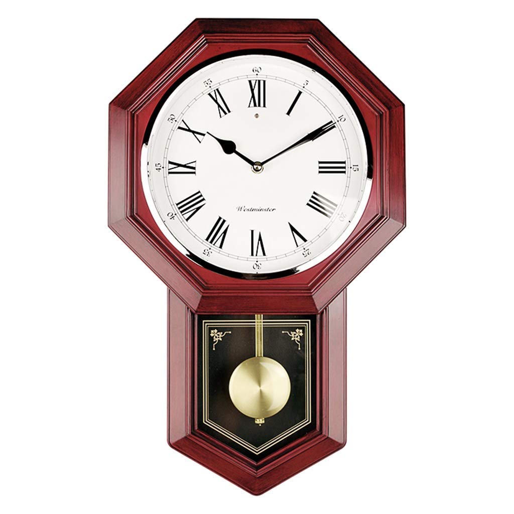 Horloge murale silencieuse à piles avec mécanisme de précision rétro Modèle B - 7