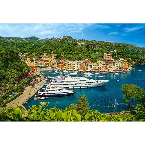 Puzzle de 1000 piezas de Portofino: ideal para tardes relajantes en familia y entusiastas
