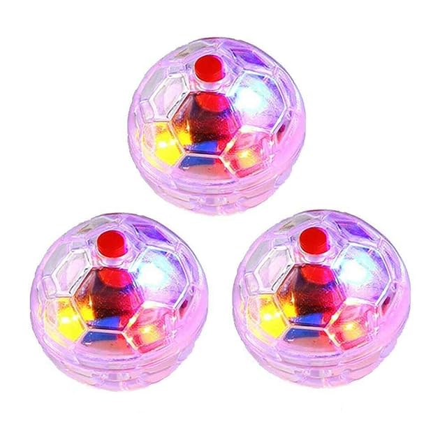 3x Ghost Hunting Motion Light Up Balls Flash Paranormal Equipo Mascota Juguete Movimiento