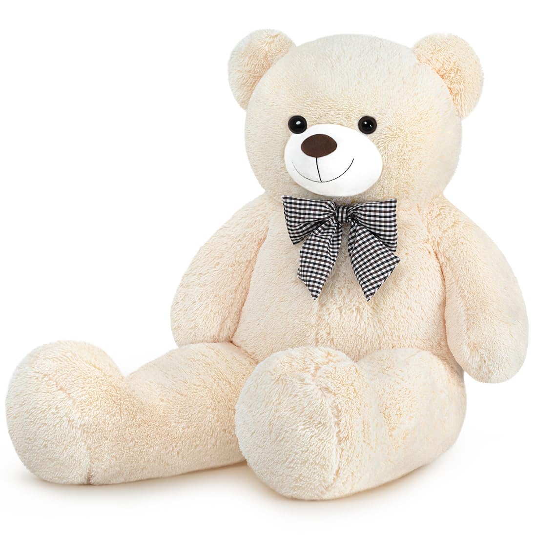 Ourson en Peluche XXL 120 cm Blanc