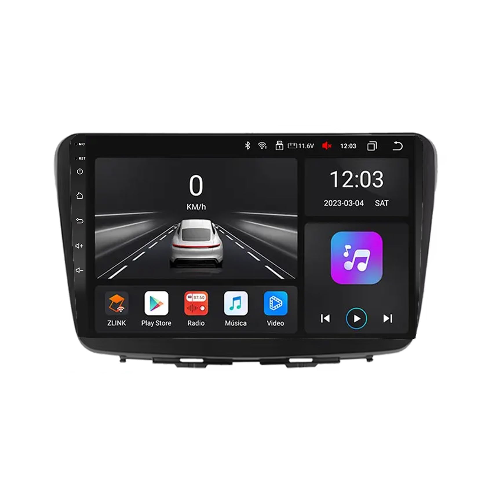 BCBSYCJP Car Radio with Wireless CarPlay Android Auto for Suzuki Baleno 2015-2018 9 Inch Stereo Mirror Link Bluetooth with Android Auto Carplay Wireless WIFI FM GPS,8 Core 8G+128G