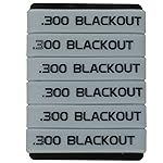 Aolamegs 300 Blackout Magazine Marking Band 6 Pack (Grey-Black)